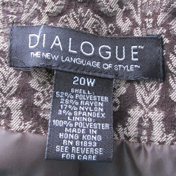 Brown Classic Baroque Coat - Picture 4 of 4